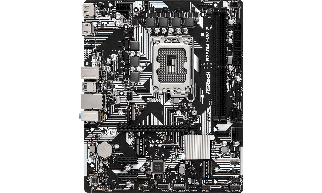 ASRock B760M-H/M.2 płyta główna