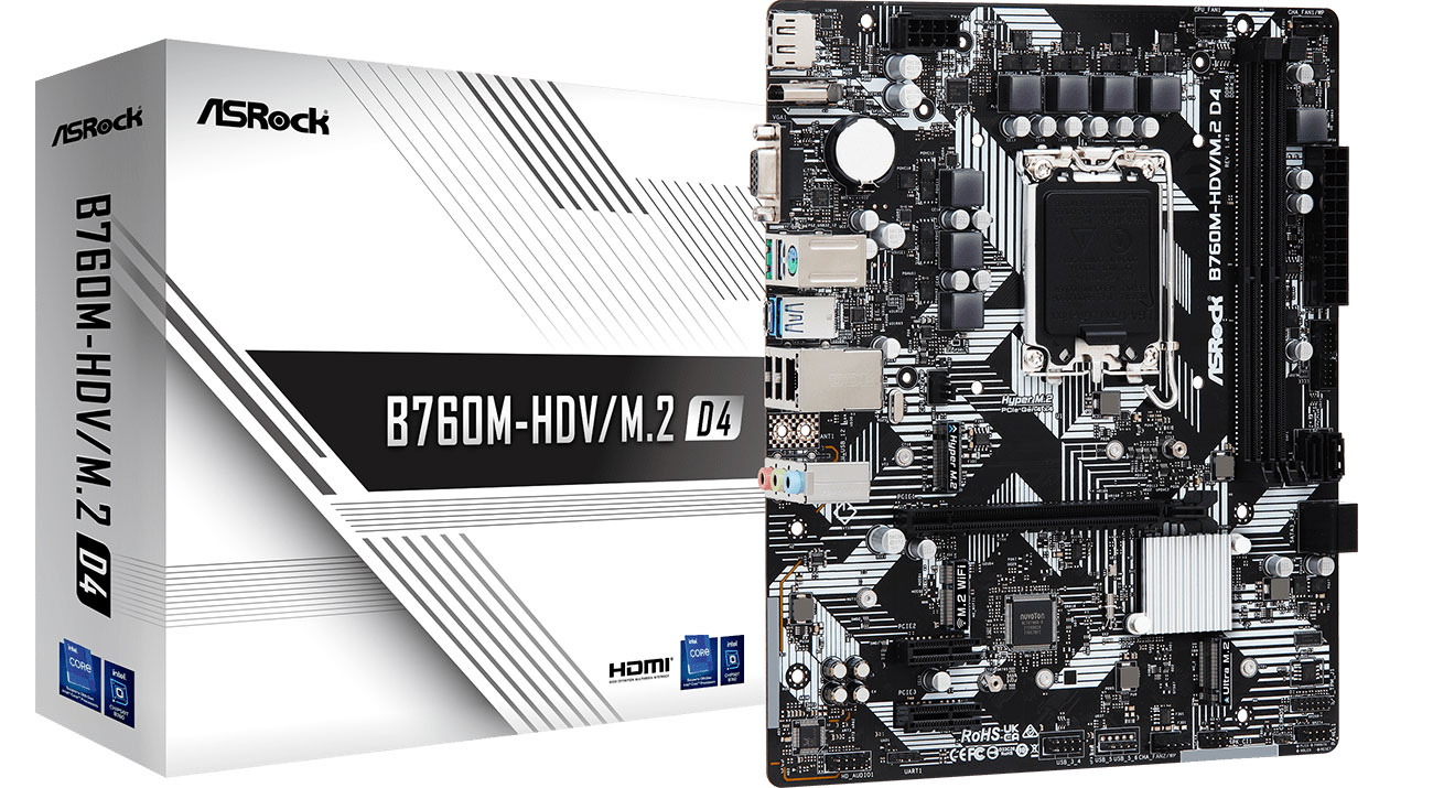 ASRock B760M-HDV/M.2 DDR4