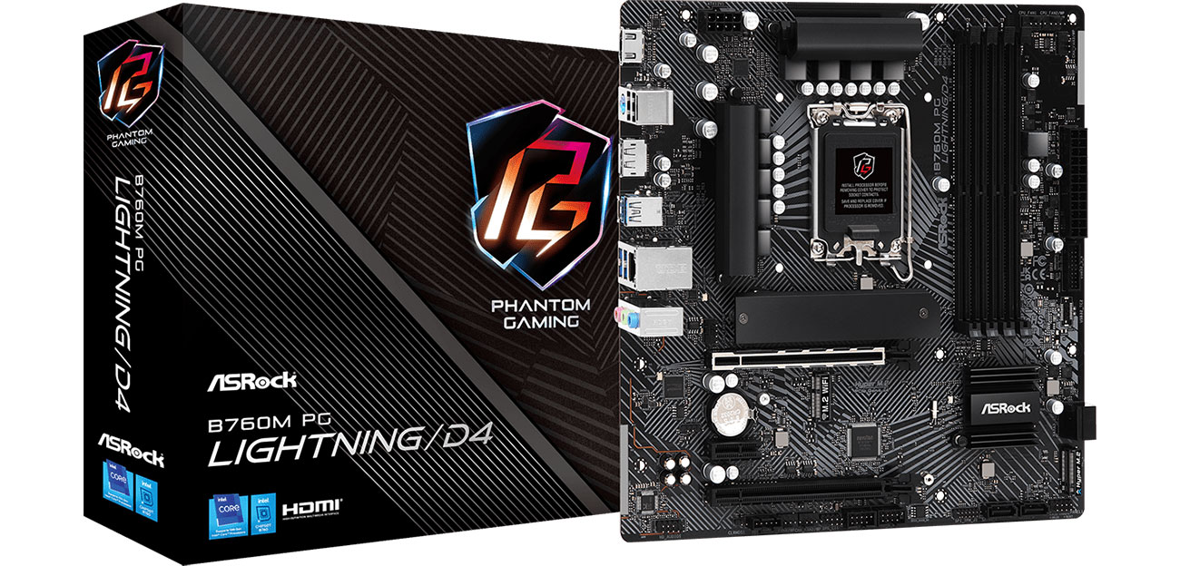ASRock B760M PG LIGHTNING/D4