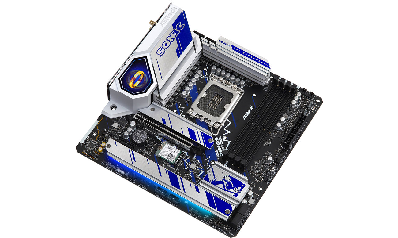 ASRock B760M PG SONIC Wi-Fi Złącza