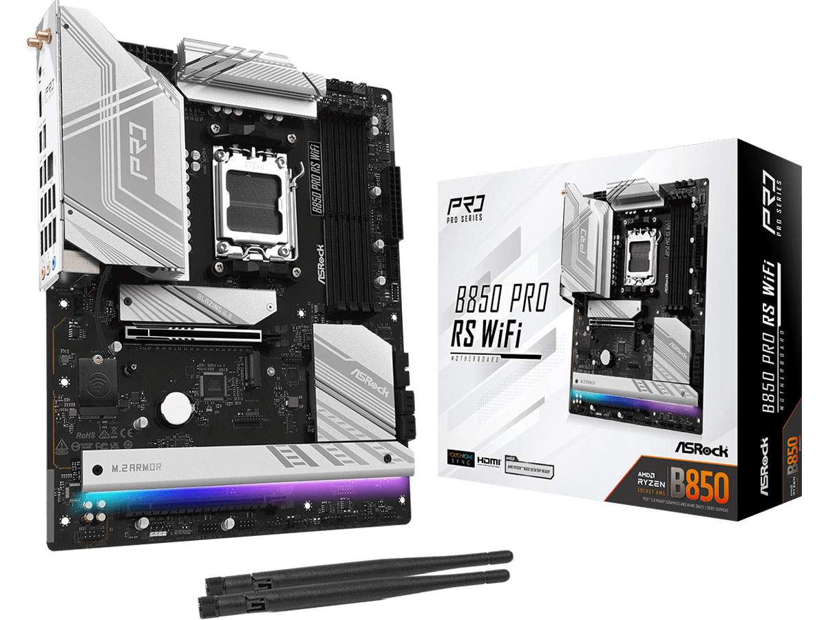 ASRock B850 Pro RS WiFi