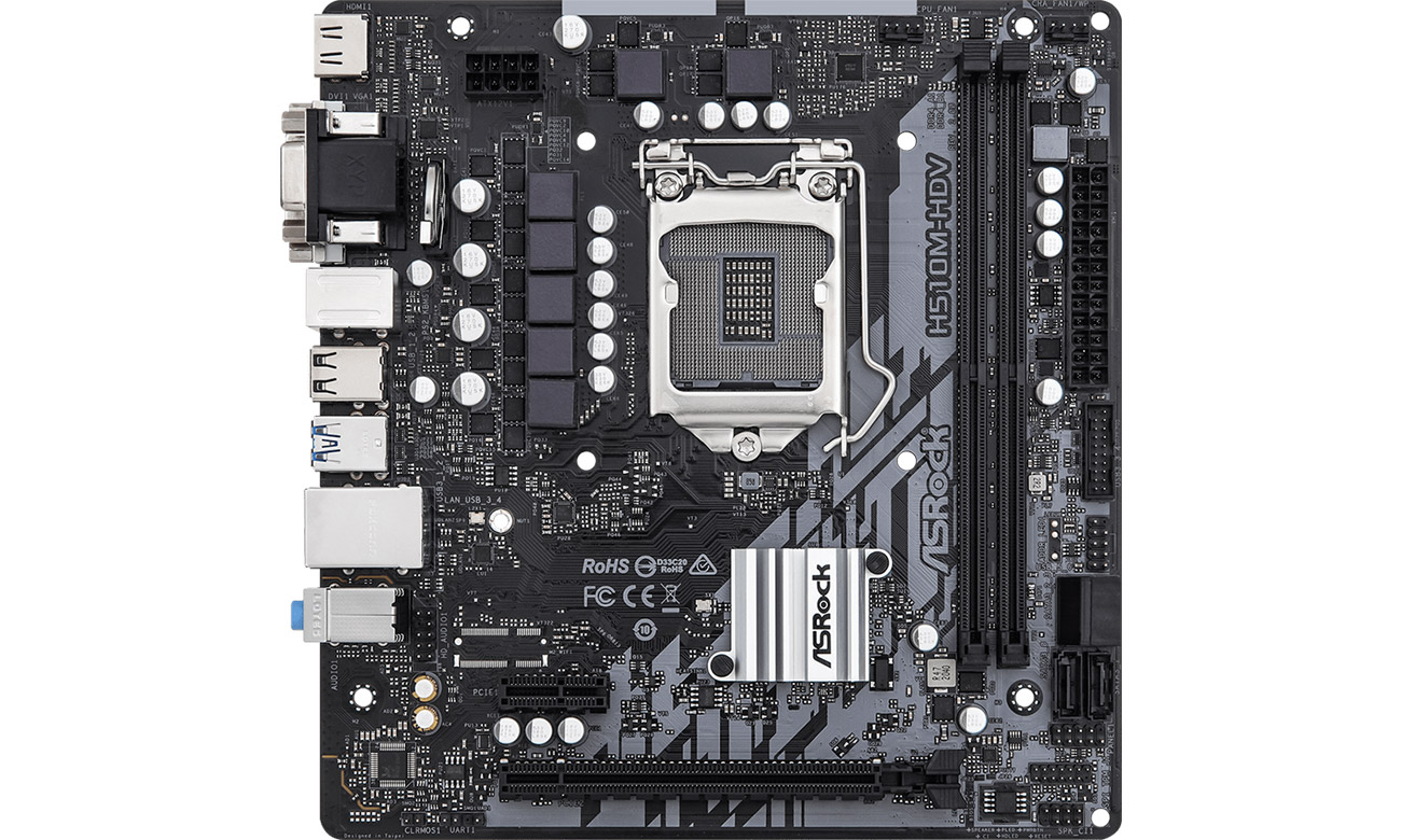 ASROCK H510M-HDV R2.0 Mainboard 1200