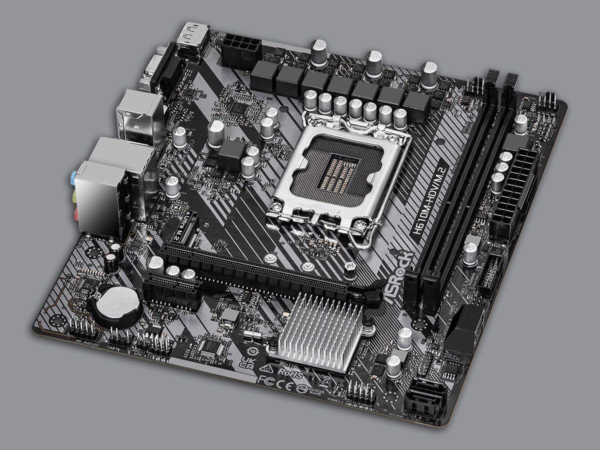 ASRock H610M-HDV/M.2 R2.0 złącza