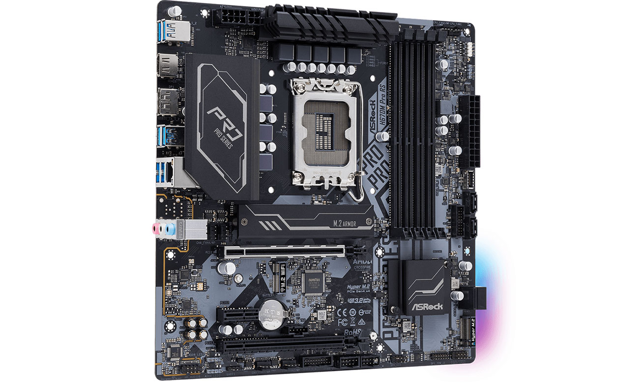 ASRock H670M Pro RS DDR4