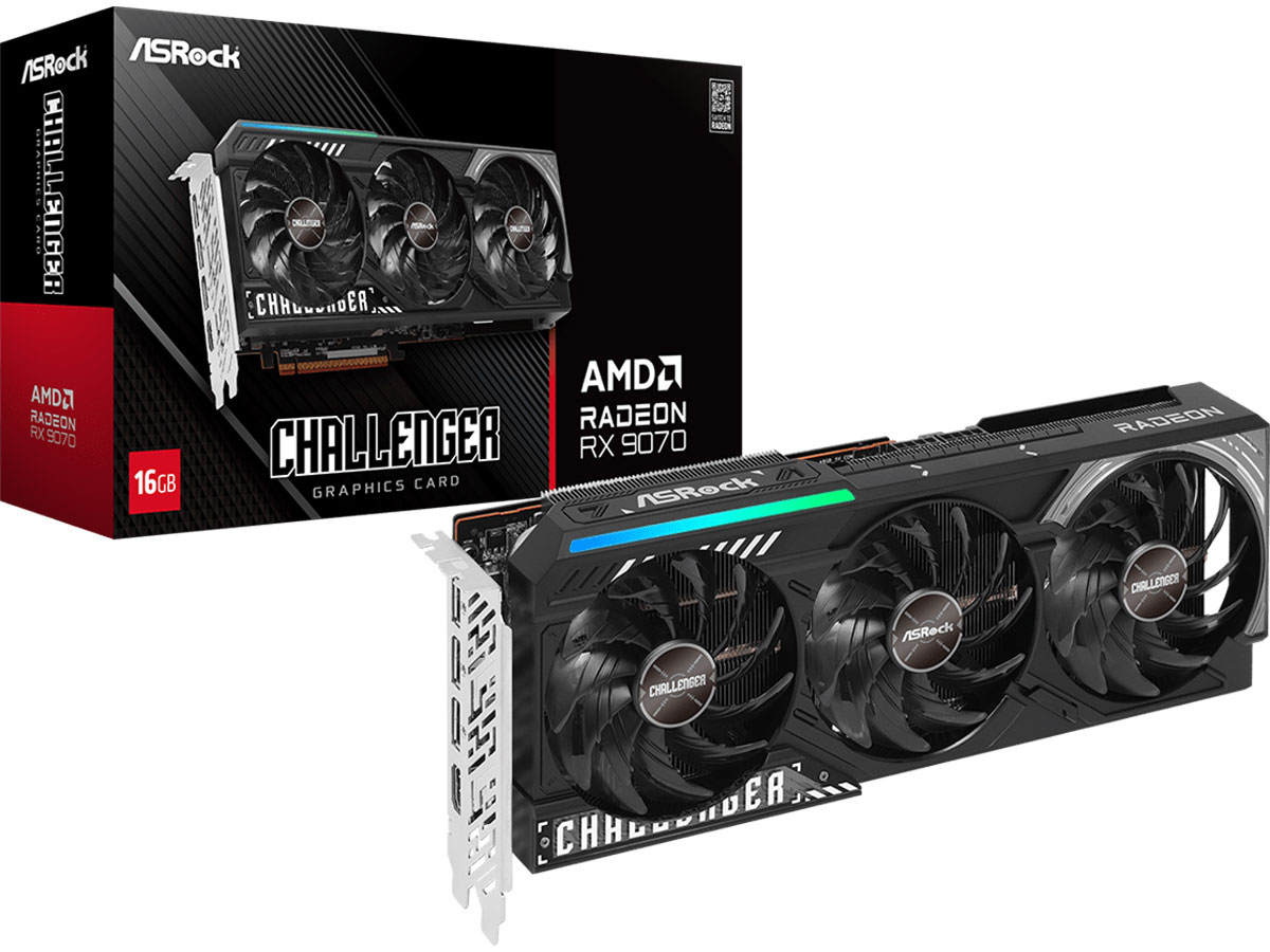 ASRock Radeon RX 9070 Challenger 16 GB GDDR6