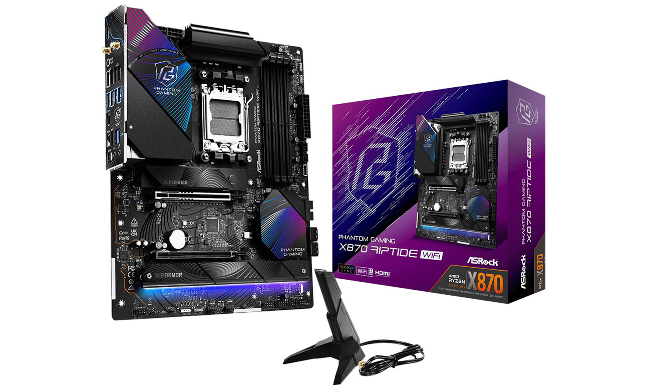 ASRock X870 Riptide WiFi - Widok ogólny