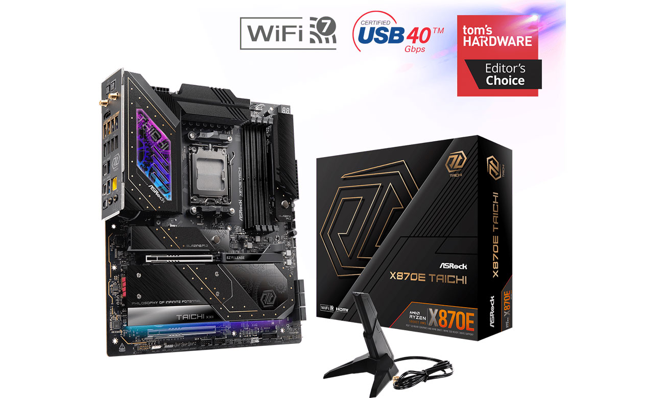 ASRock X870E Taichi - Widok ogólny