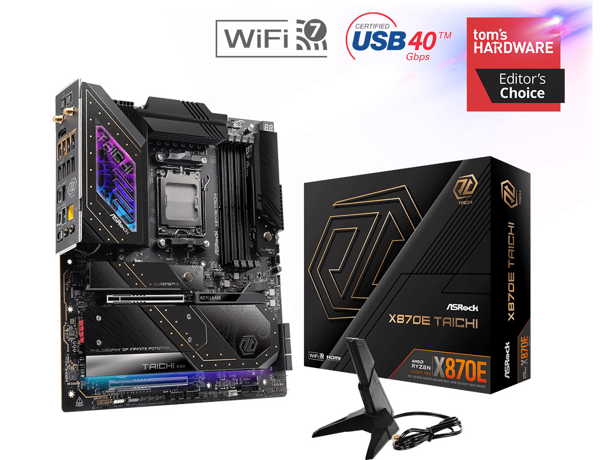ASRock X870E Taichi - Widok ogólny
