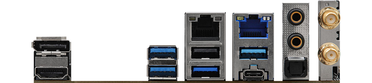 ASRock Z790M-ITX WiFi Porty