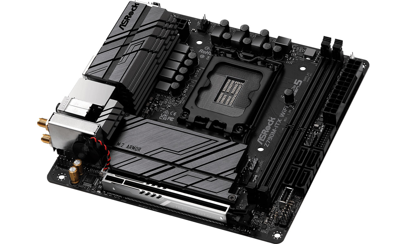ASRock Z790M-ITX WiFi Złącza
