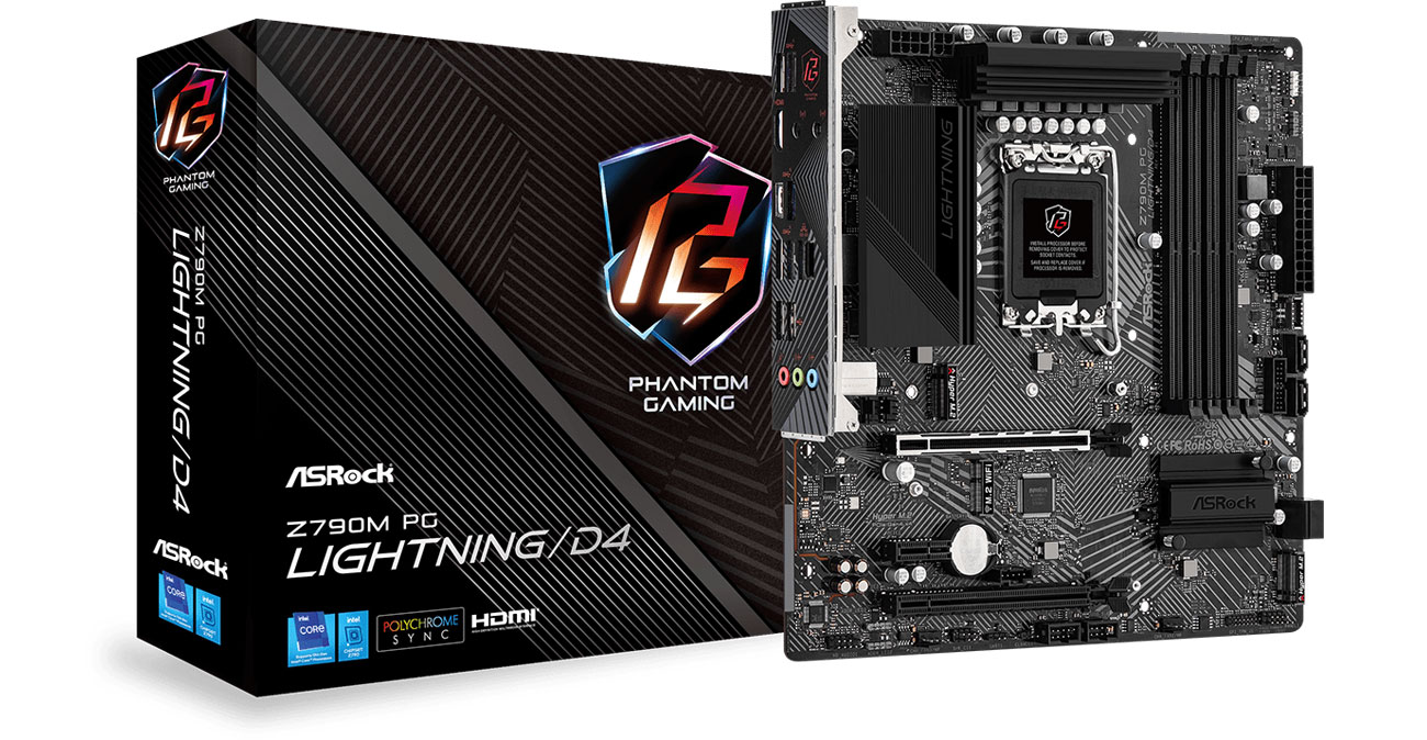 ASRock Z790M PG Lightning DDR4 Płyta główna box