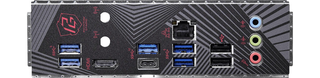 ASRock Z790M PG Lightning DDR4 Porty