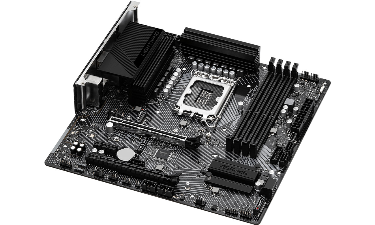 ASRock Z790M PG Lightning DDR4 Złącza