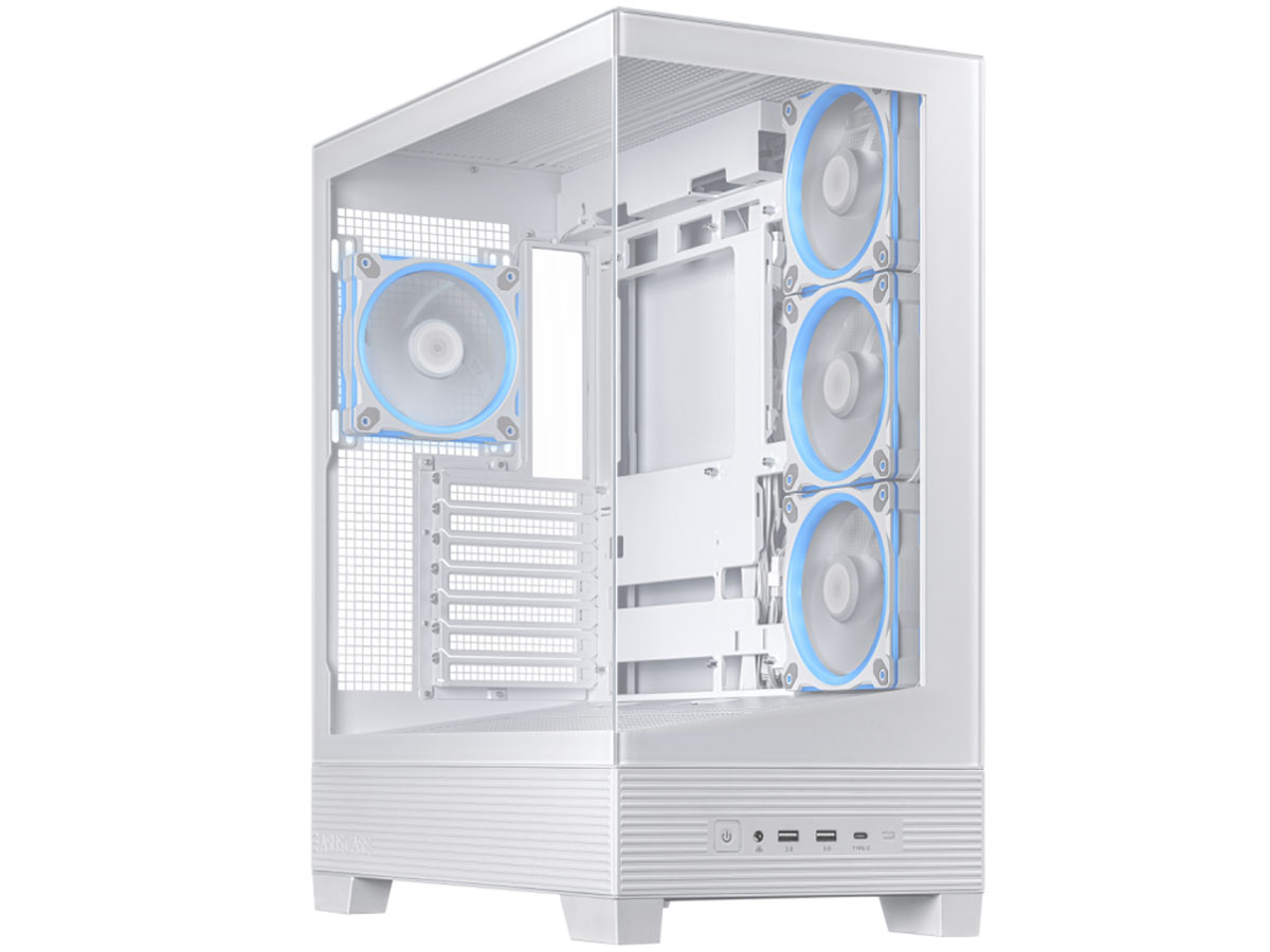 ASUS A31 Plus TG ARGB Gehäuse Weiß