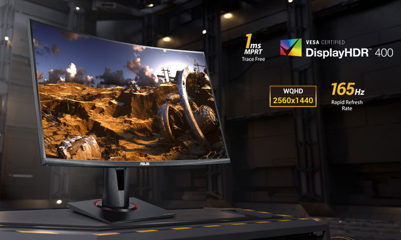 ASUS TUF VG27WQ Curved HDR