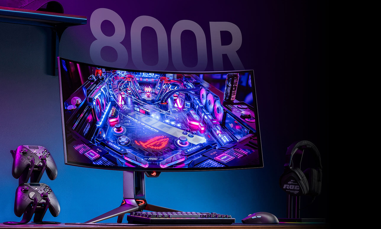 ROG Swift OLED PG34WCDM 800R Krümmung