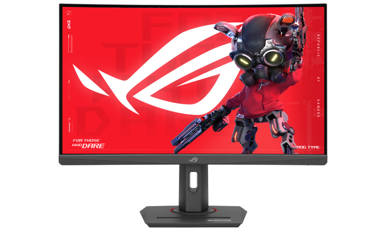 ASUS ROG Strix XG27WCS widok z przodu