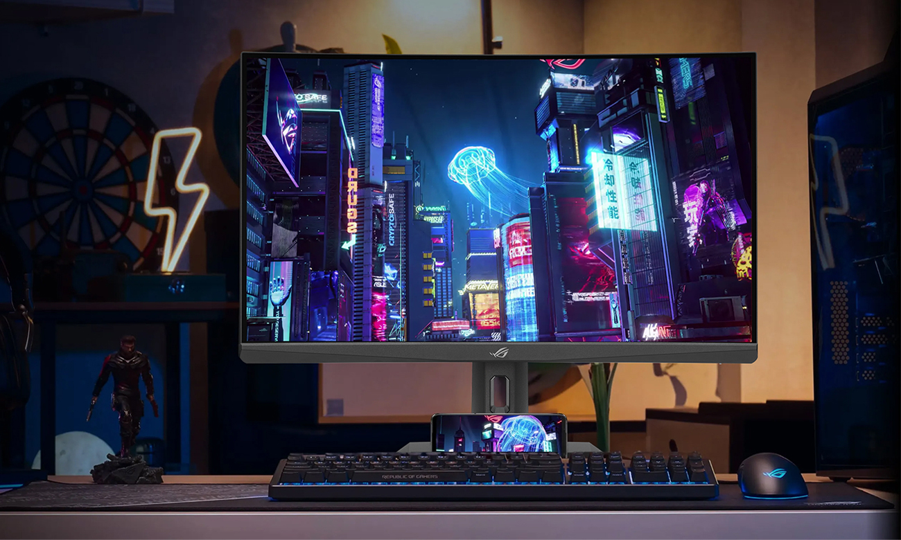 ASUS ROG Strix XG27WCS prezencja