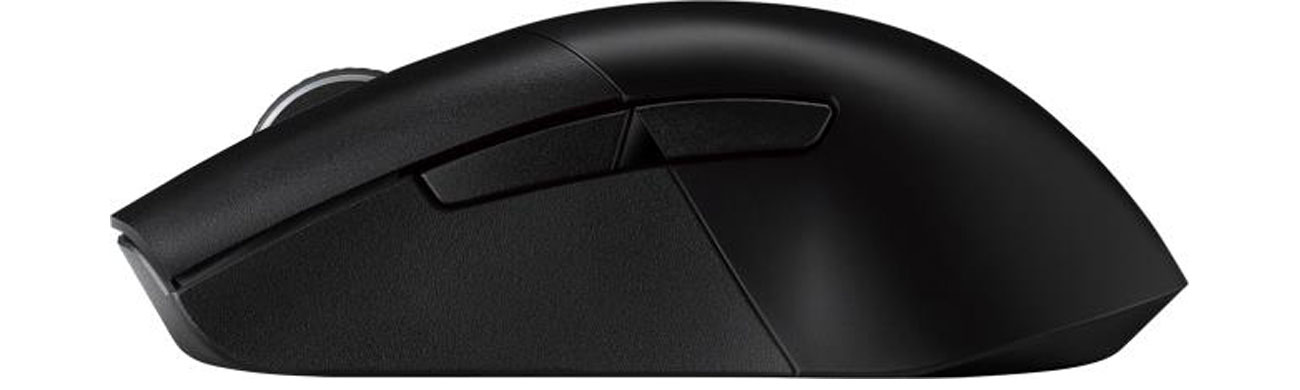 ASUS ROG Keris Wireless AimPoint widok z boku, przyciski boczne