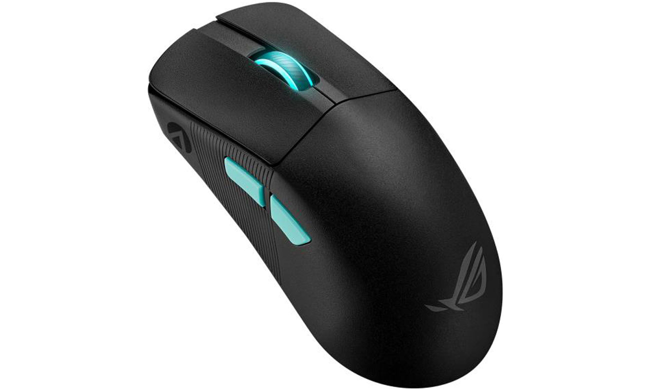 ASUS ROG Harpe Ace Aim Lab Edition widok z góry pod kątem