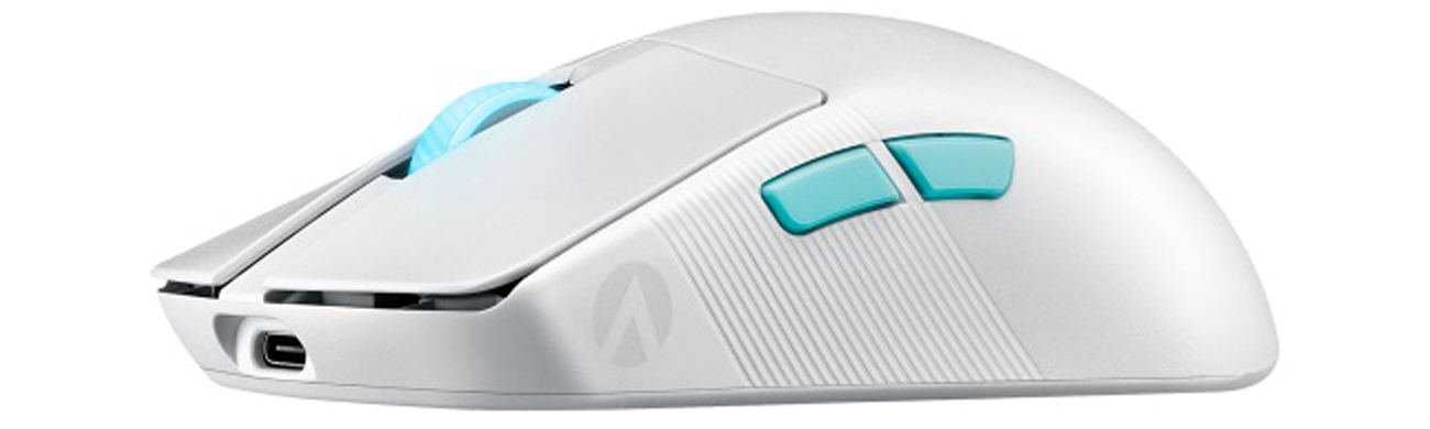 ASUS ROG Harpe Ace Aim Lab Edition Ansicht von oben im Winkel