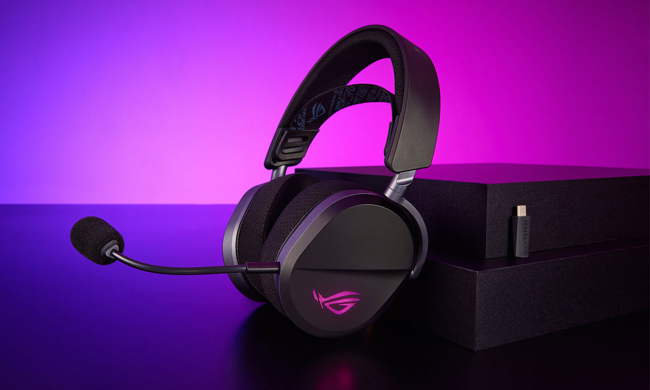 Zubehör für Gaming-Headsets ASUS ROG Pelta - Lifestyle-Grafik