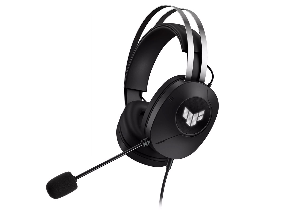 Zusatz ASUS TUF Gaming H1 Gen II - Ansicht von vorne im Winkel