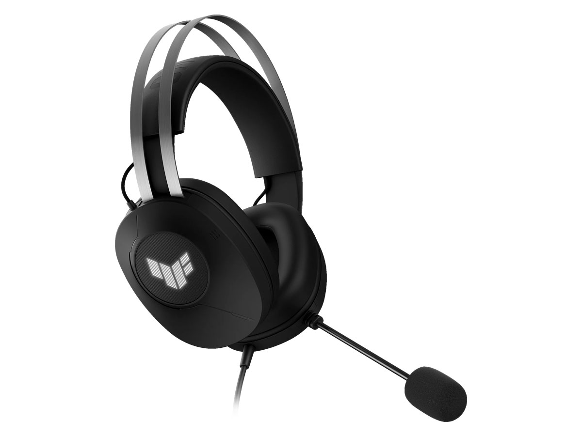 Zusatz ASUS TUF Gaming H1 Gen II - Ansicht von vorne im Winkel