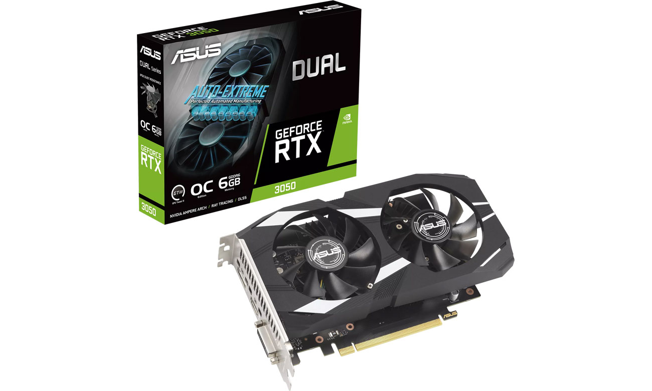 ASUS GeForce RTX 3050 Dual OC 6 GB GDDR6