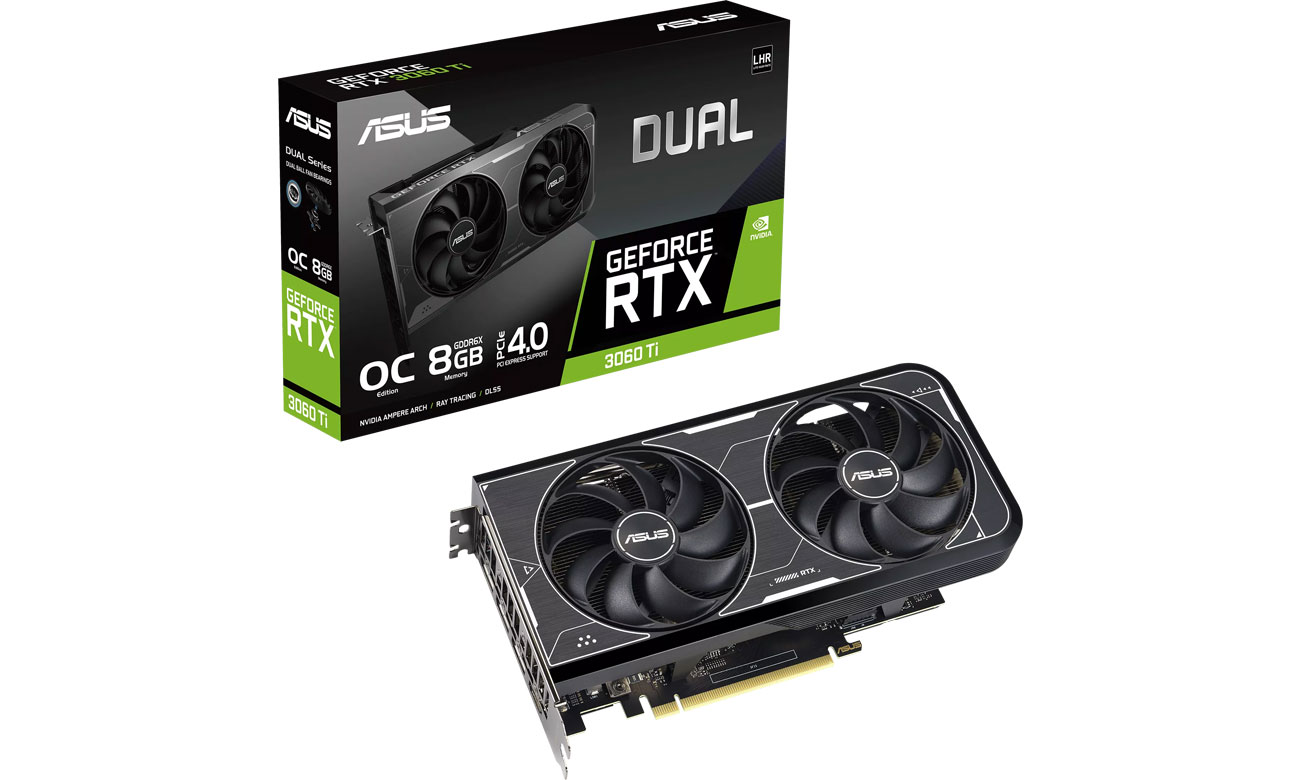 ASUS GeForce RTX 3060 Ti DUAL OC 8 GB GDDR6X