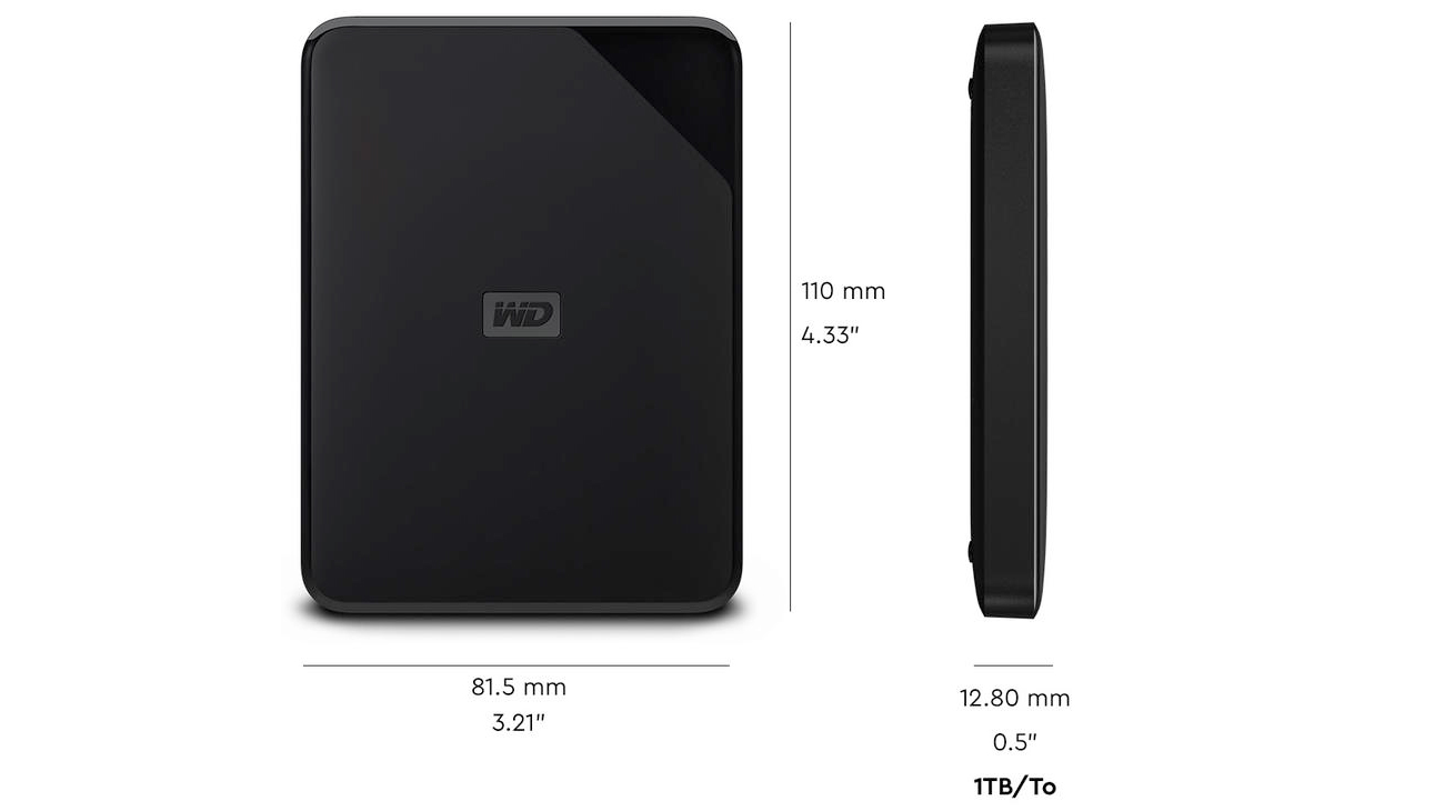 WD Elements SE Portable 1TB