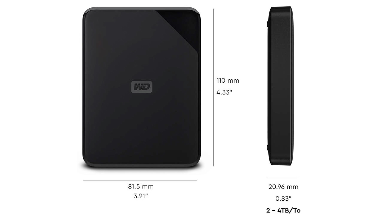 WD Elements SE Portable 4TB