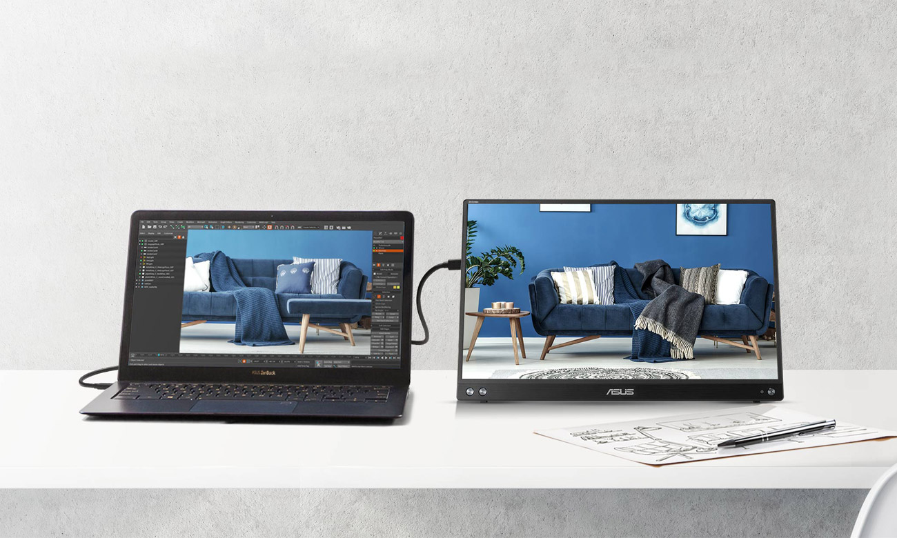 ASUS ZenScreen MB16ACV