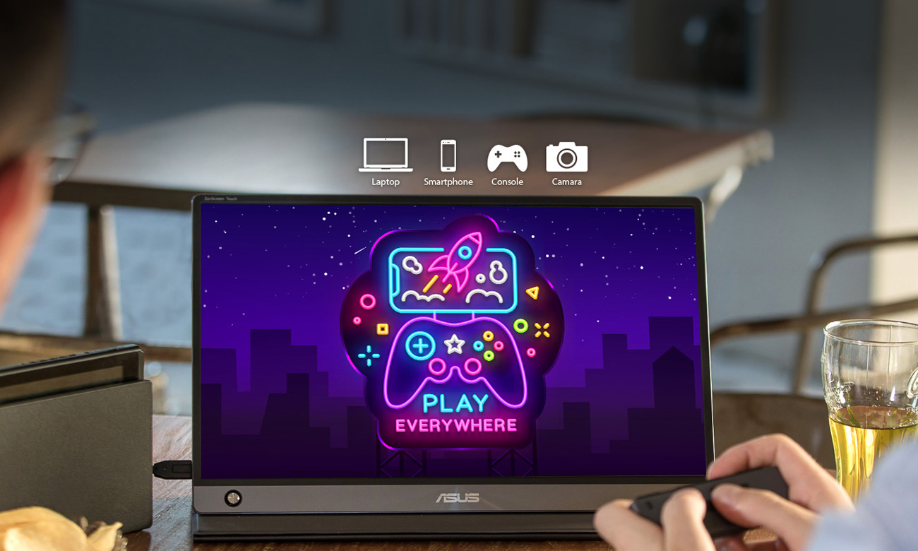 ASUS ZenScreen GO MB16AHP