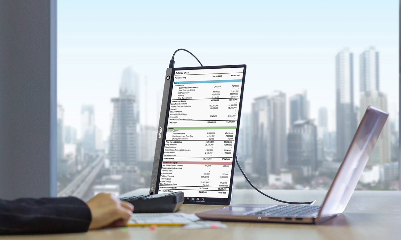 ASUS ZenScreen GO MB16AHP