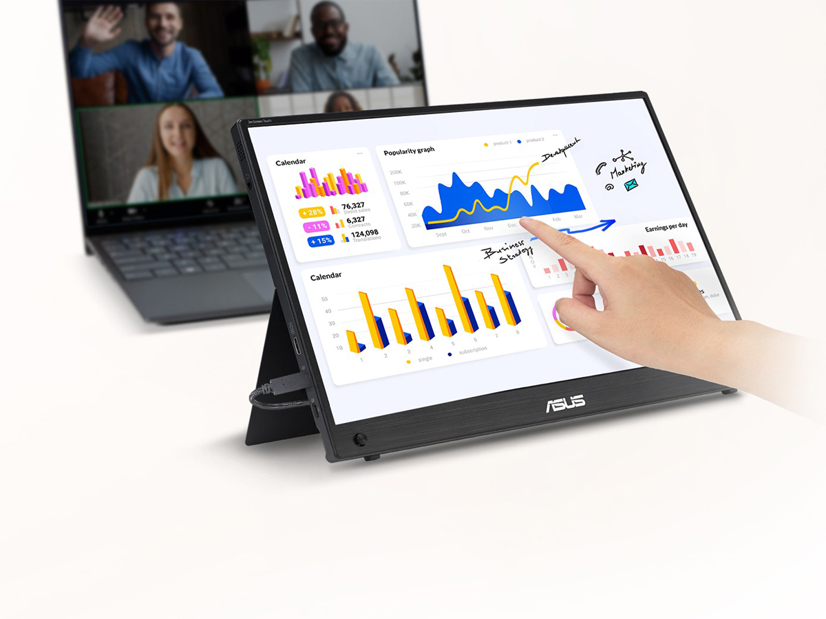 ASUS ZenScreen Touch MB16AMTR