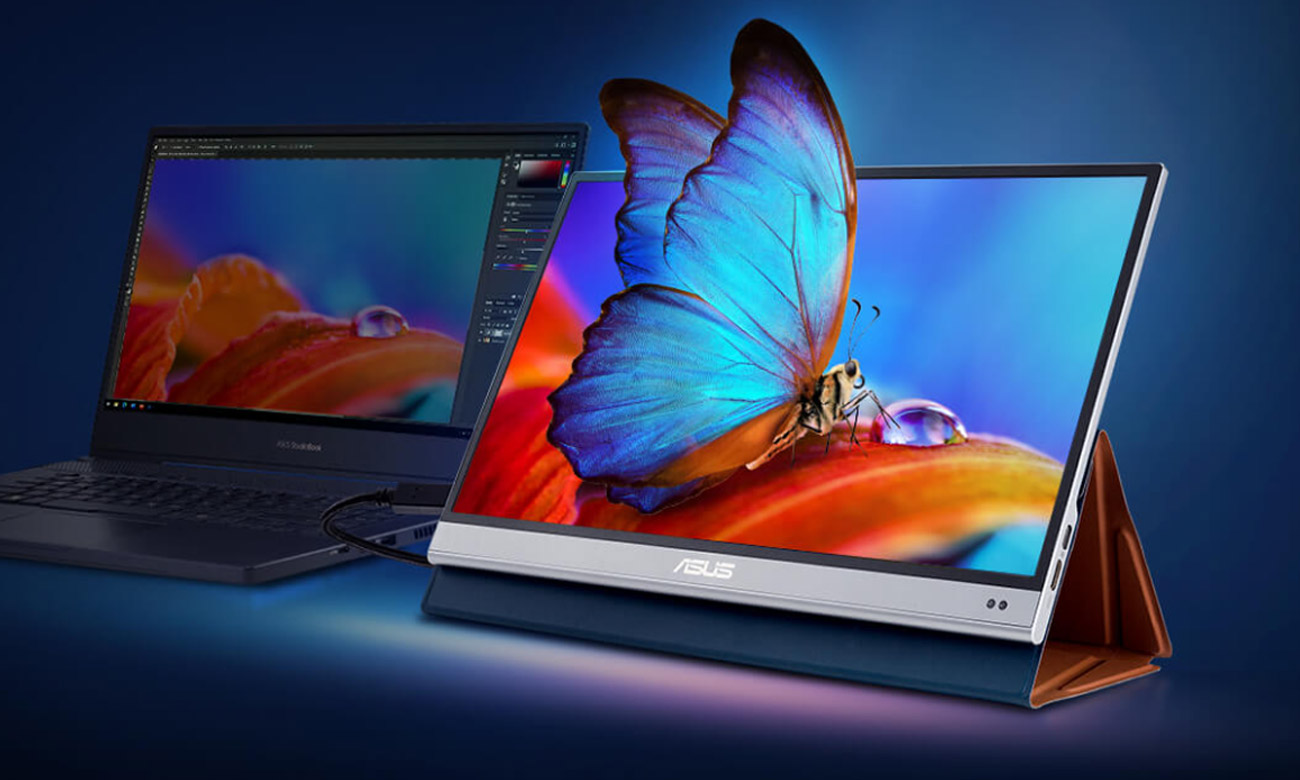 Tragbarer Monitor für Zuhause und Büro