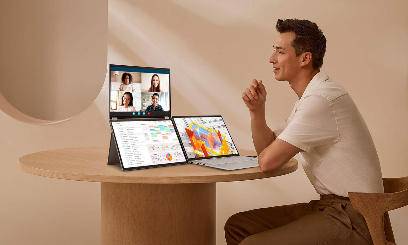 ASUS ZenScreen Duo OLED MQ149CD