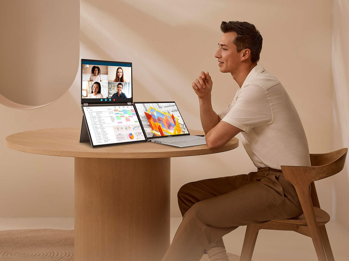 ASUS ZenScreen Duo OLED MQ149CD