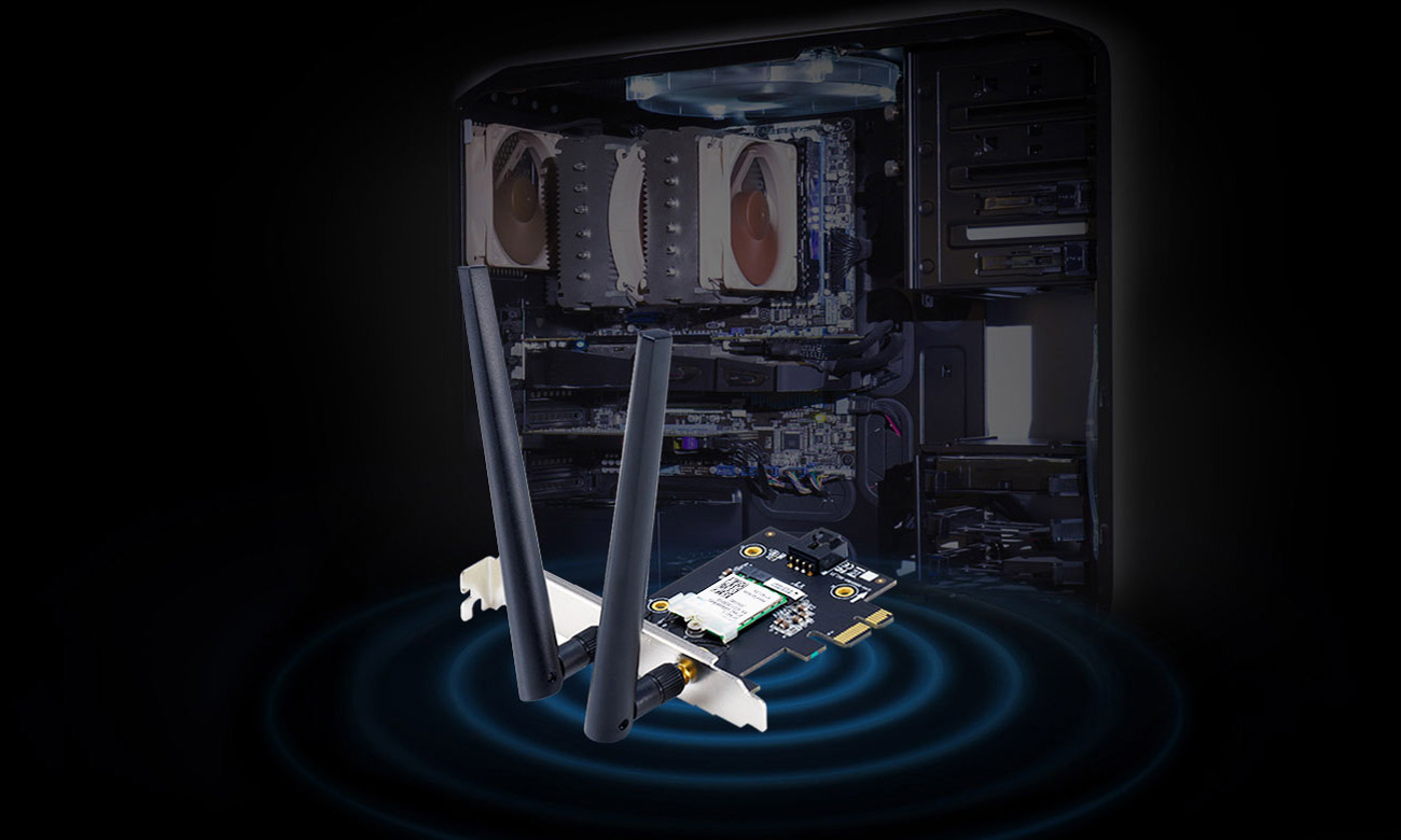 PCE-AX1800 DualBand AX + Bluetooth