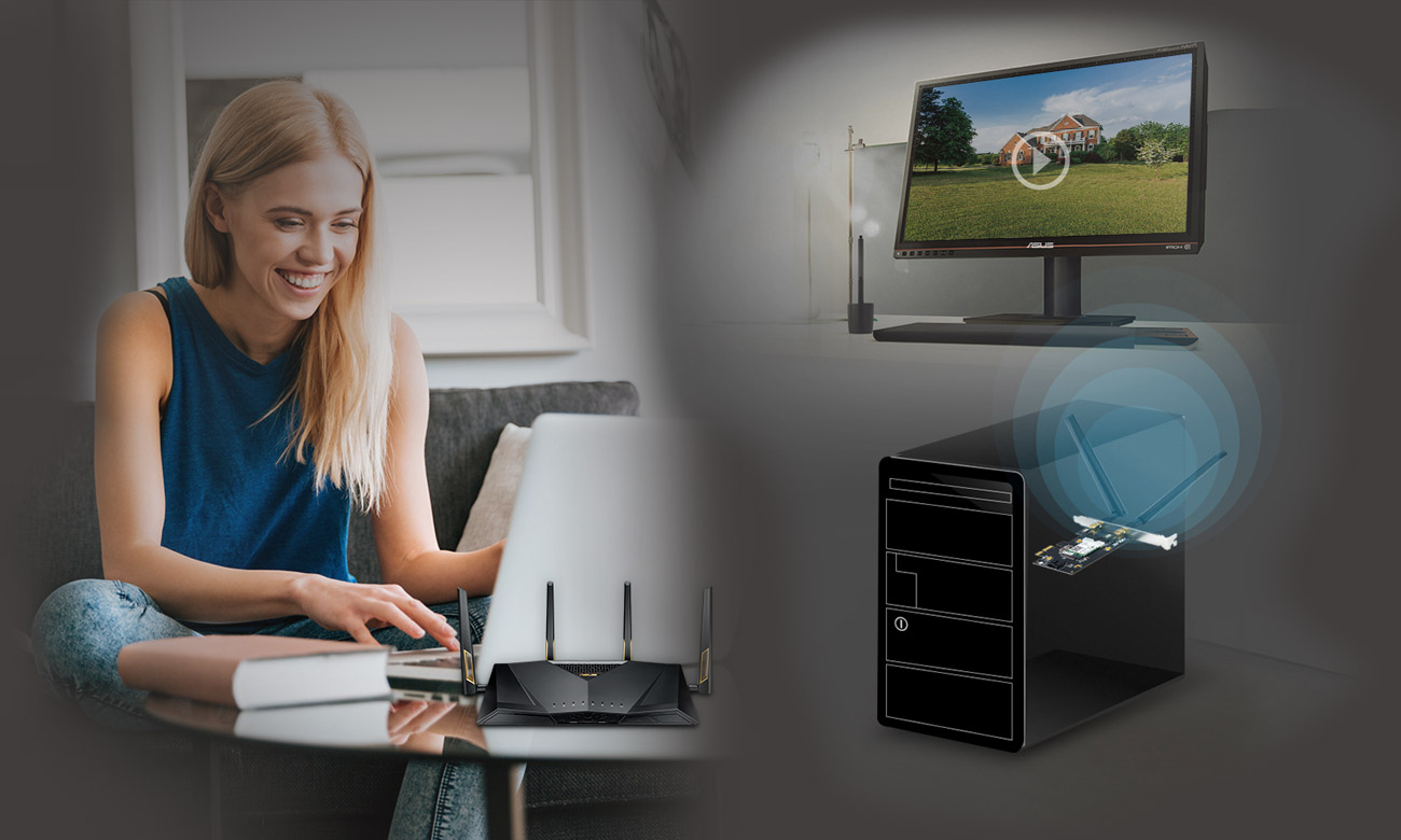 PCE-AX1800 DualBand AX + Bluetooth