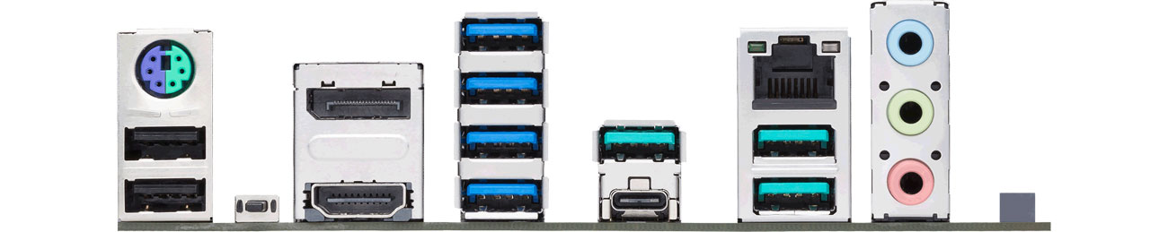 ASUS PRIME X670-P Ports