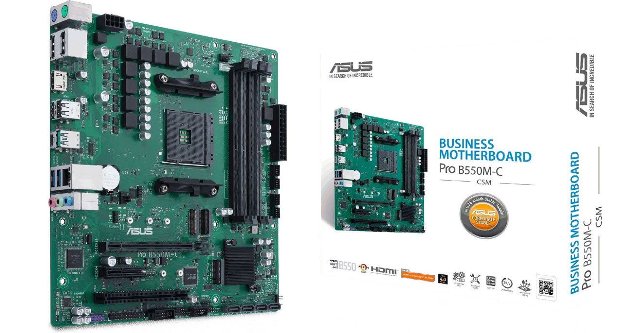 ASUS PRO B550M-C/CSM