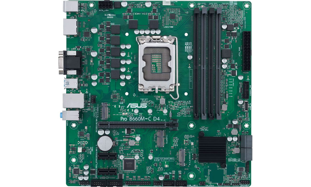 ASUS PRO B660M-C CSM DDR4