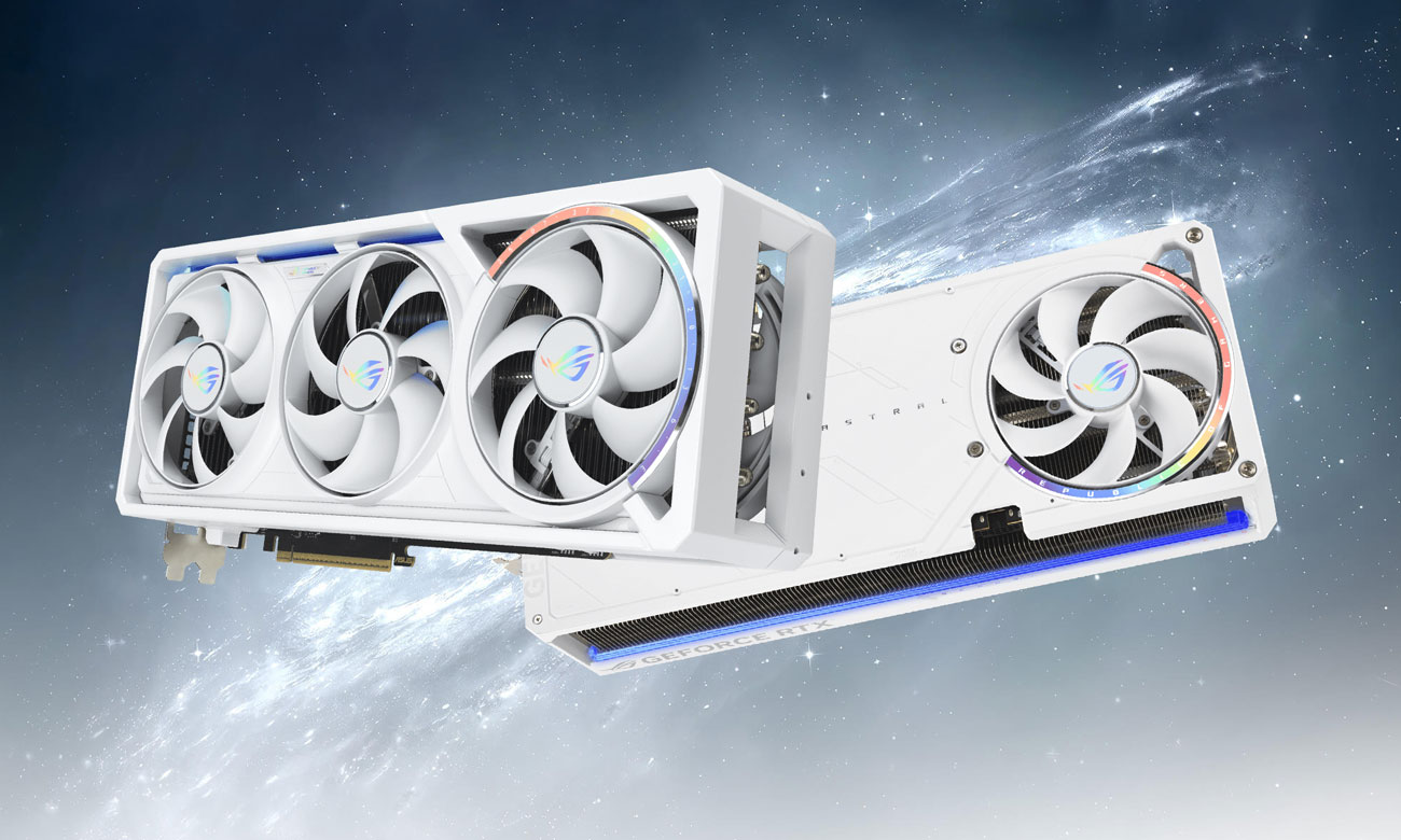 ASUS GeForce RTX 5080 ROG Astral OC White 16 GB GDDR7 DLSS4