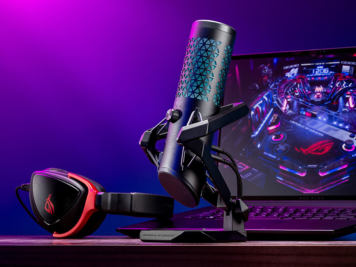 Gaming-Mikrofon ASUS ROG Carnyx Schwarz - Lifestyle-Grafik