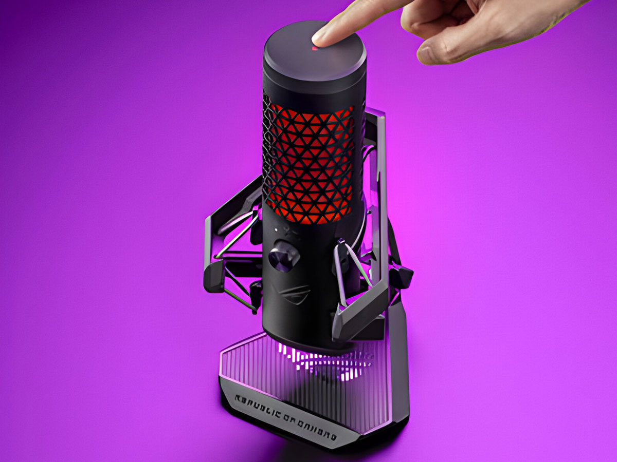 Gaming-Mikrofon ASUS ROG Carnyx Schwarz - Lifestyle-Grafik