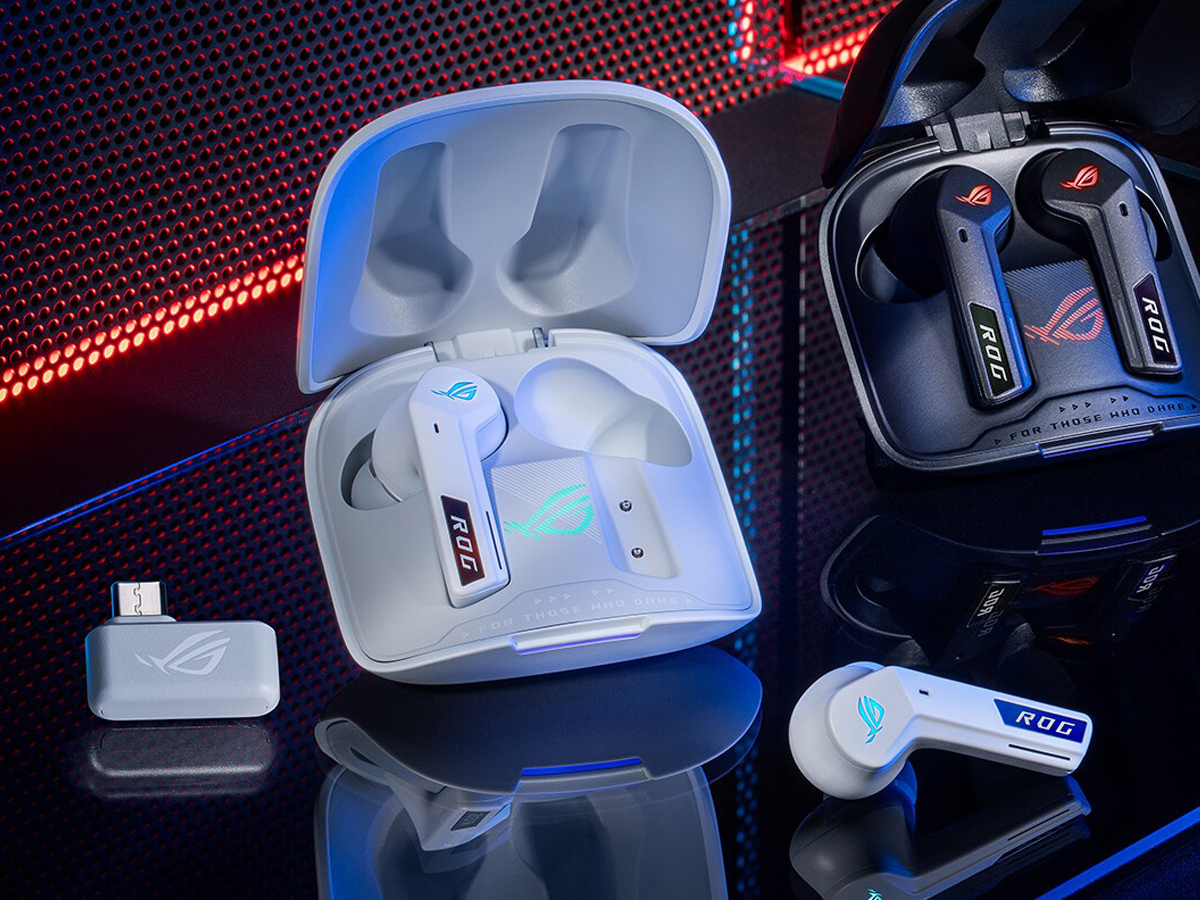 ASUS ROG Cetra True Wireless SpeedNova Weiß - Lifestyle-Grafik