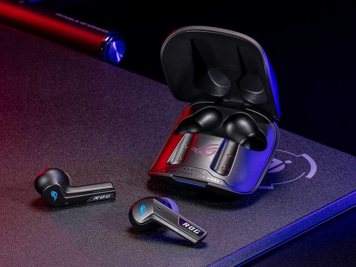 ASUS ROG Cetra True Wireless SpeedNova Kopfhörer Schwarz - Lifestyle Bild