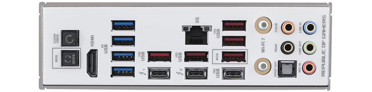 ASUS ROG MAXIMUS Z790 FORMULA Porty